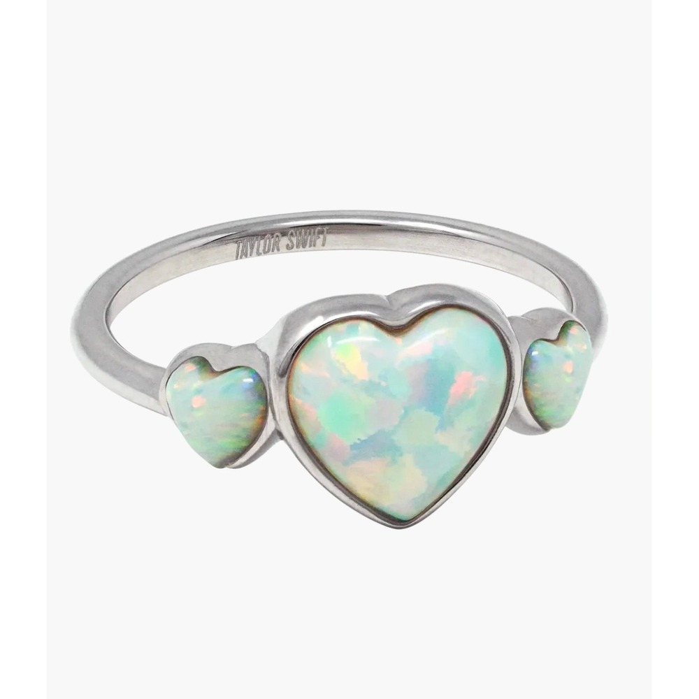 The Sky is Opalite Heart Ring Taylor Swift New Size 7 Ships same day before 2pm